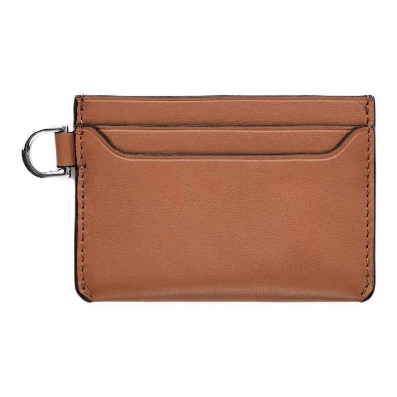 COS Leather Card Holder Men's Tan-1