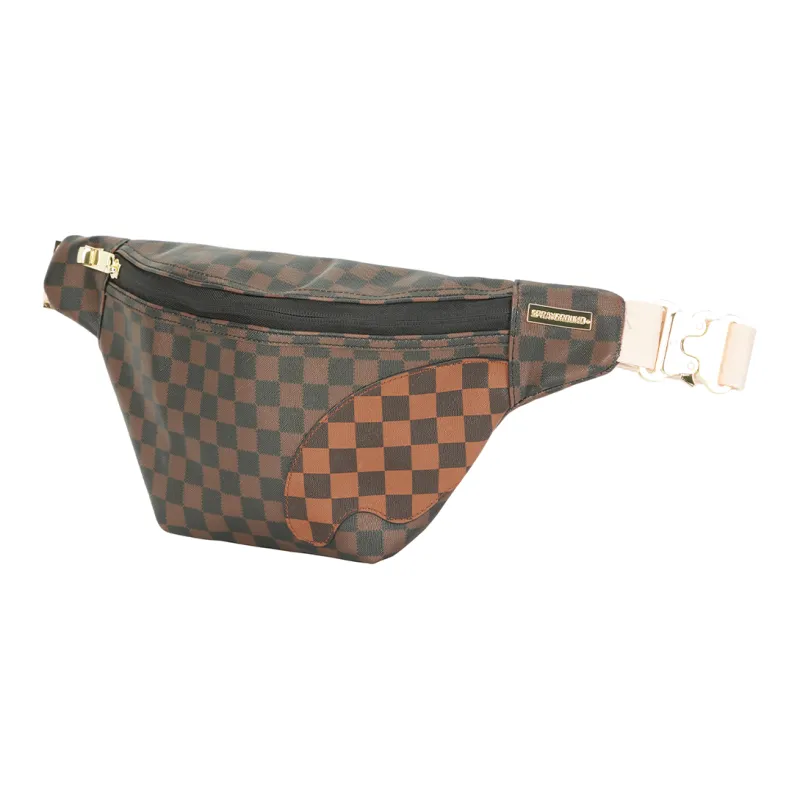SPRAYGROUND PVC Fanny Pack Unisex Brown-2