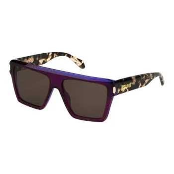 Just Cavalli Irregular Shape Sunglasses Women's Purple