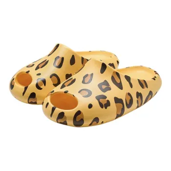 Yu Pu Tiger Skin Summer Slip Resistant Platform Home Eva Indoor Slippers For Bathroom