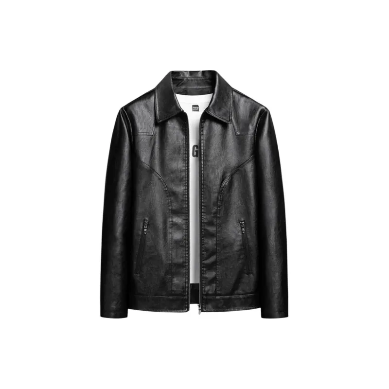 PIERRE CARDIN Leather Jacket Men's-1