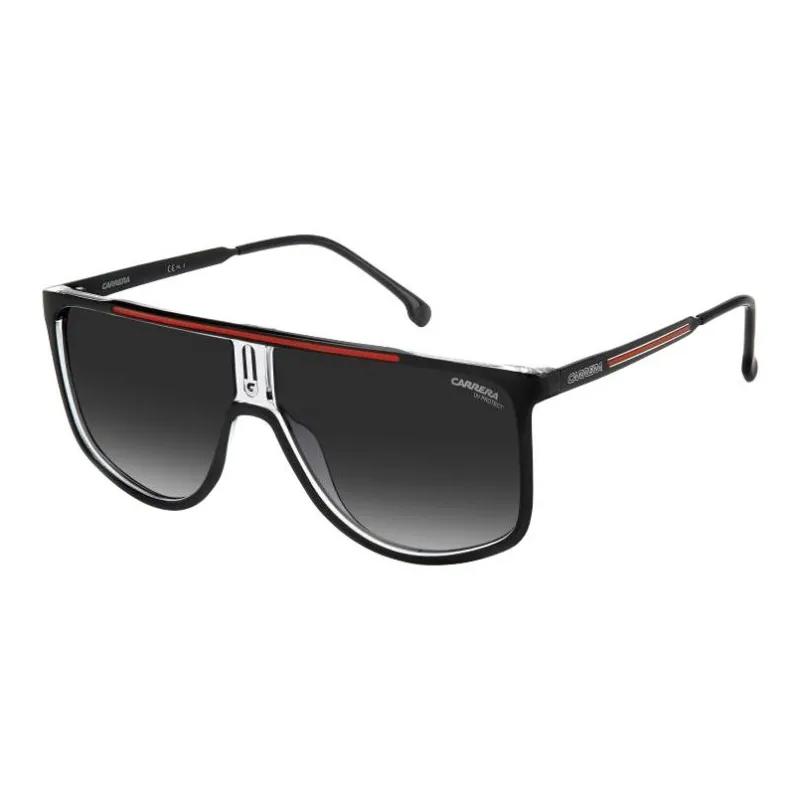 CARRERA Injection Molded Polyamide Metal Irregular Shape Sunglasses Men's Black-0