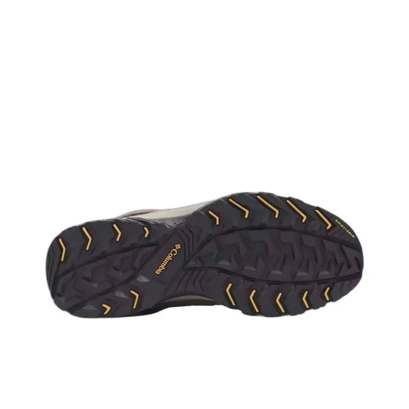 Columbia Crestwood Anti-Slip Wear-Resistant Mid-Top Trekking Shoes Men's Brown-4