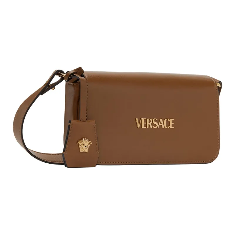 FANSIZHE Lambskin Shoulder Bag Mini Women's Brown-1