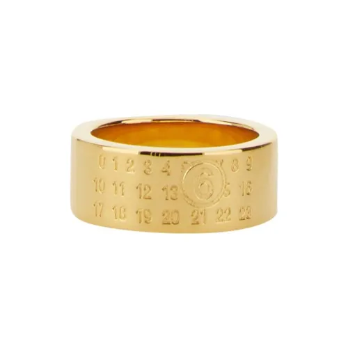 MM6 Maison Margiela Numeric Minimal Signature Ring