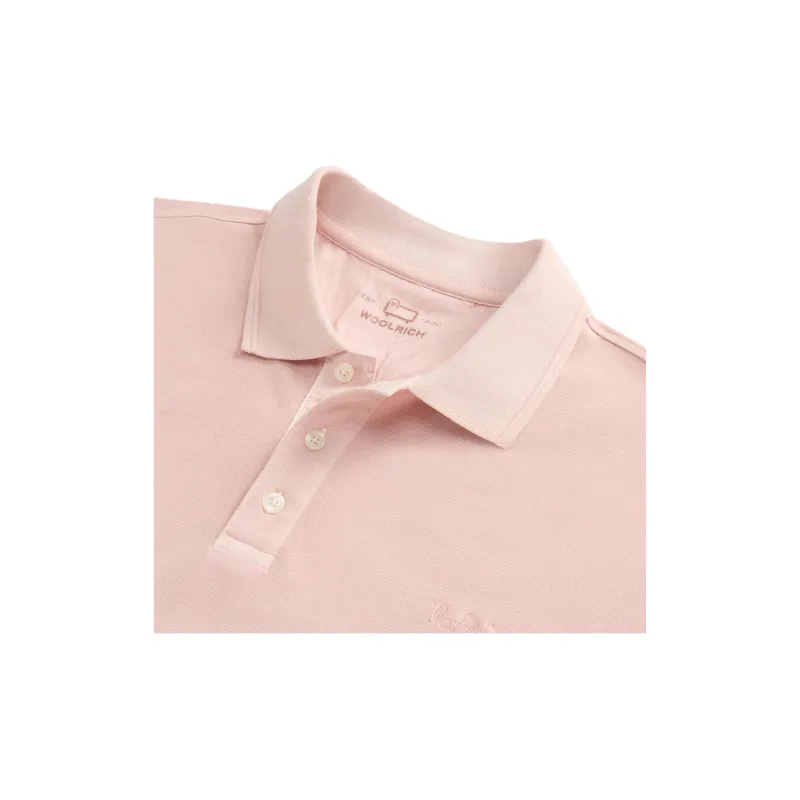 WOOLRICH Garment Dyed Mackinack Polo Shirt-5