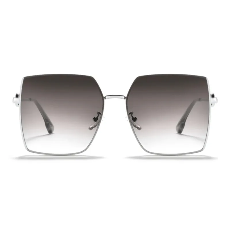 Sagawa Metal Irregular Shape Sunglasses Unisex-6