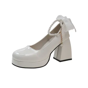 MXGM Chunky Heel High Heels Women's