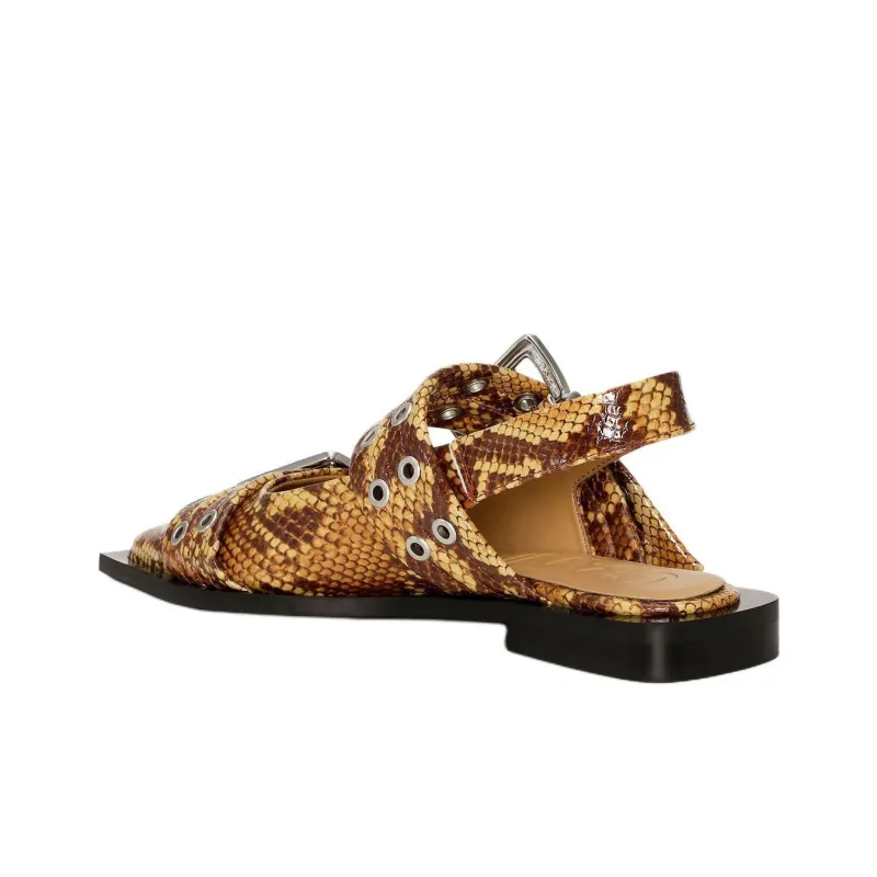GANNI Casual Single Shoes Women's Brown-3