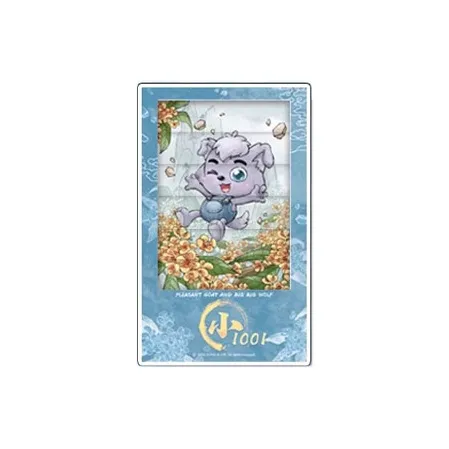 Pleasant Goat And Big Big Wolf Little Gray Venetian Blinds Acrylic Stands-1