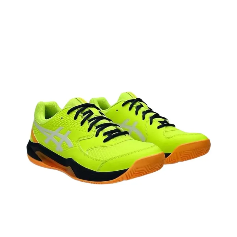 Asics Gel Dedicate 8 Padel Safety Yellow White-2