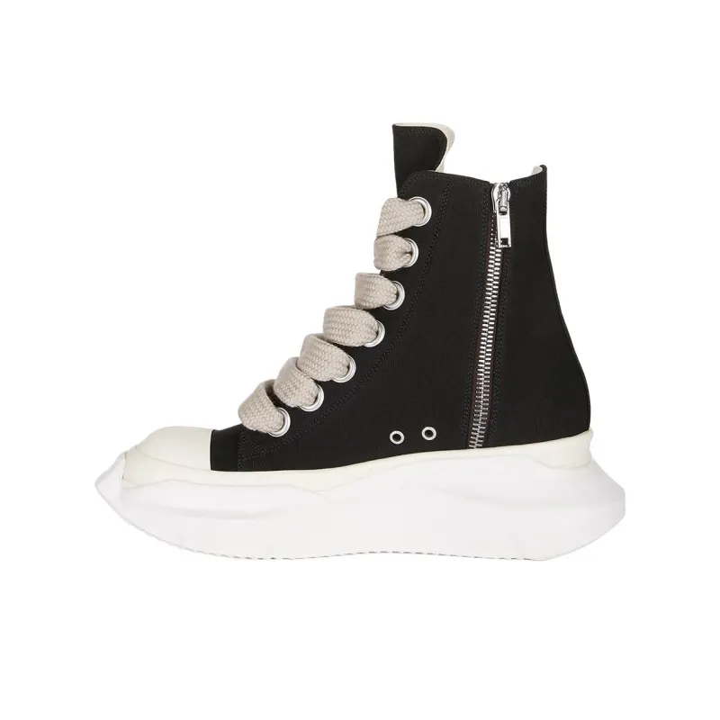 Rick Owens DRKSHDW High Top Casual Shoes Men's Black-3