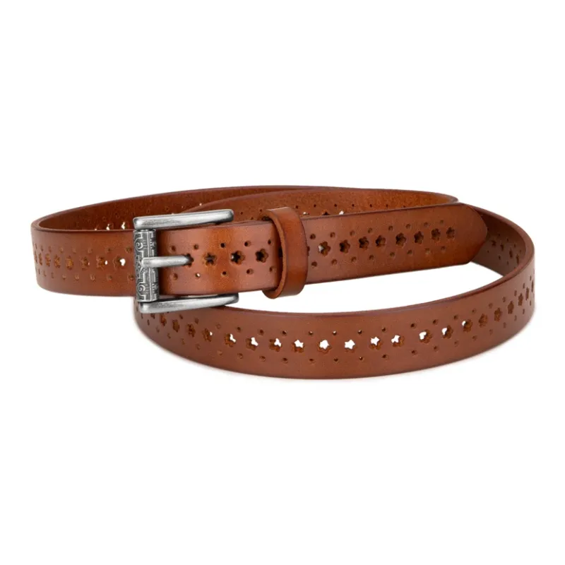 Cows Reign Top Grain Cow Leather Leather Belts Women's Width 2.4CM-7