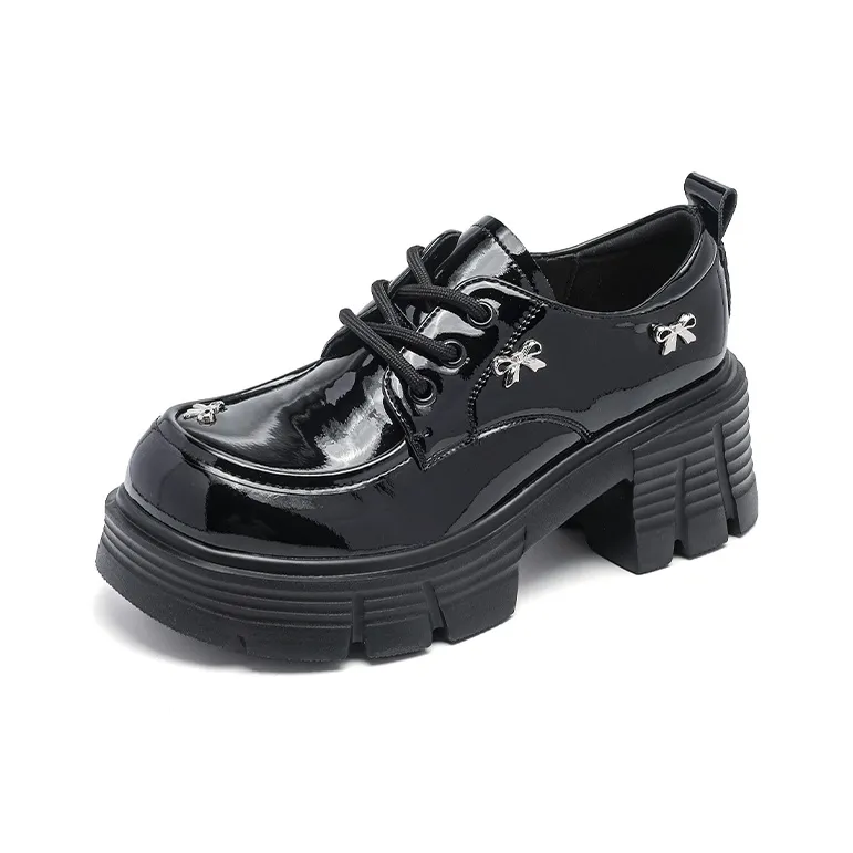 JOSINY Casual Single Shoes Women's Black-0