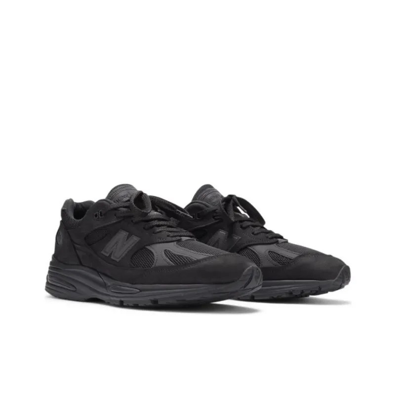 New Balance 991v2 MiUK Dover Street Market Triple Black-1