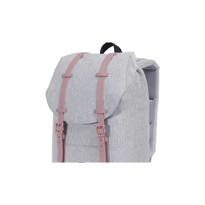 Herschel Canvas Backpack Large Size Women's Retreat Gray Rose-3