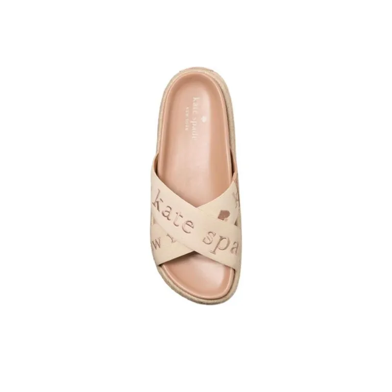 Kate Spade Slide Slippers Women's Caramel-2