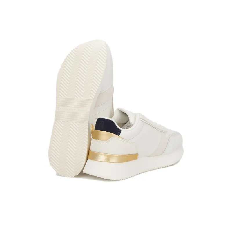 Tommy Hilfiger Slip Resistant Low Top Casual Shoes Women's White Blue-3