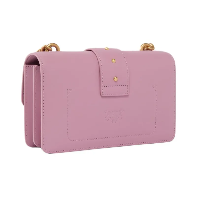 PINKO Polyamide Shoulder Bag Crossbody Bag Mini Women's Pink-1