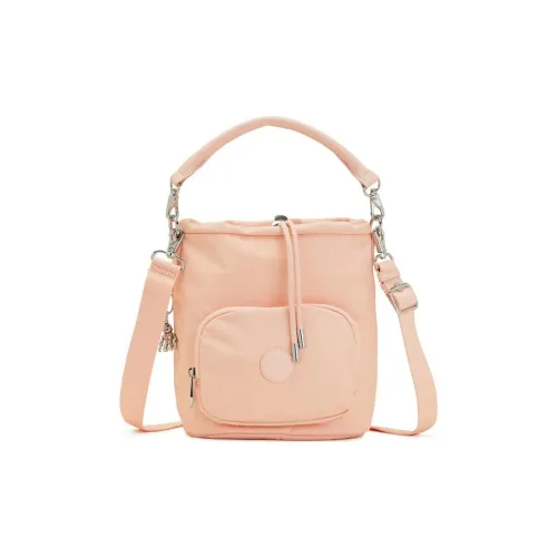 Kipling Nylon Shoulder Bag, Crossbody Bag, Handbag Regular Women's Pink