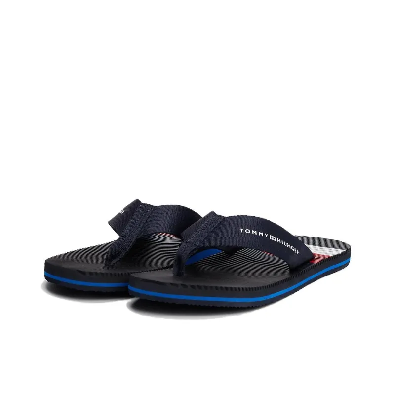 Tommy Hilfiger EVA Slip Resistant Flip Flops Men's Dark Blue-2