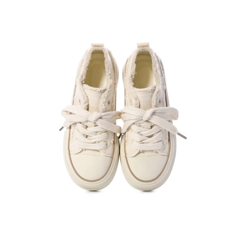 Lovely You Abrasion Resistant Lightweight Height Increasing Low Top Skateboard Shoes Women's-7
