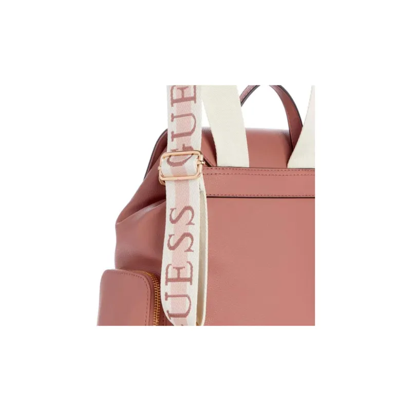 GUESS Artificial Leather Backpack Women's Pink-4