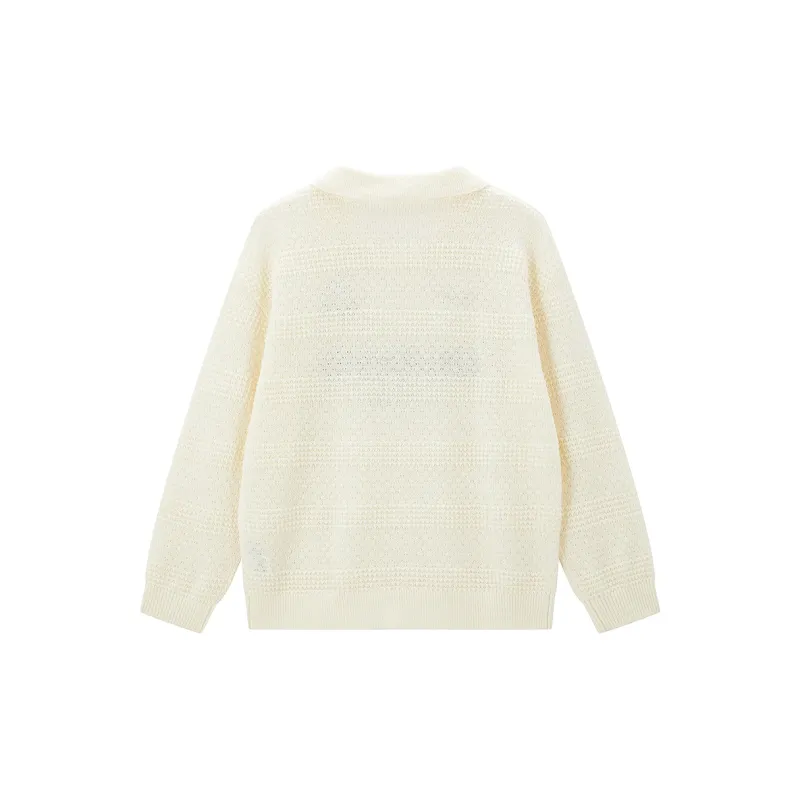 LEDIN Knitwear Women's Cannoli Cream-1