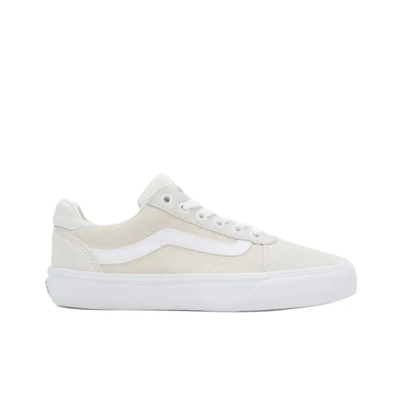 Vans Ward Anti Slip Wear Resistant Low Top Skateboard Shoes Women's White-1