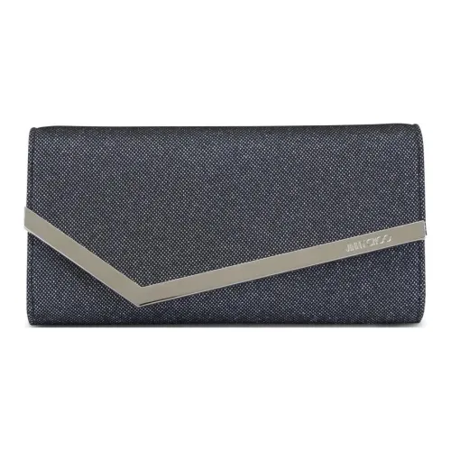Jimmy Choo Calfskin Wallets Card Holders Mens Blue