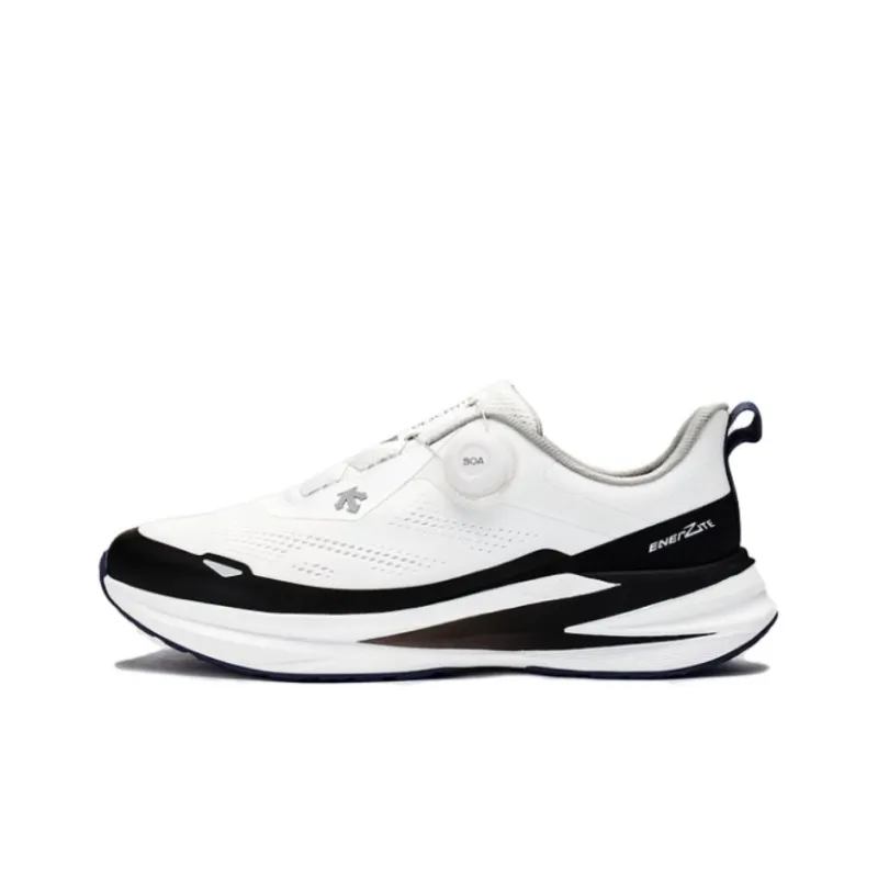DESCENTE Abrasion Resistant Low Top Running Shoes Men's White-0