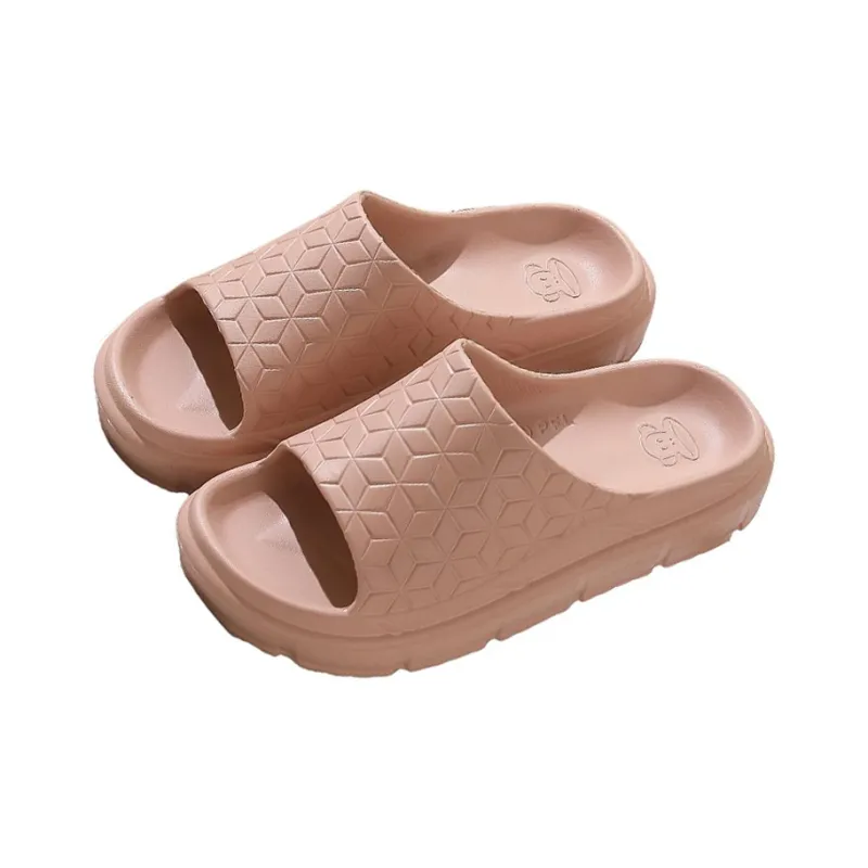 PAUL FRANK Summer Slip Resistant Odor Resistant Bathing Couple Home Comfortable Minimalist Style Slide Slipper-12