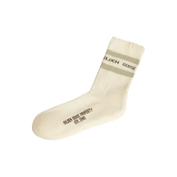 Golden Goose Distressed Ribbed Socks