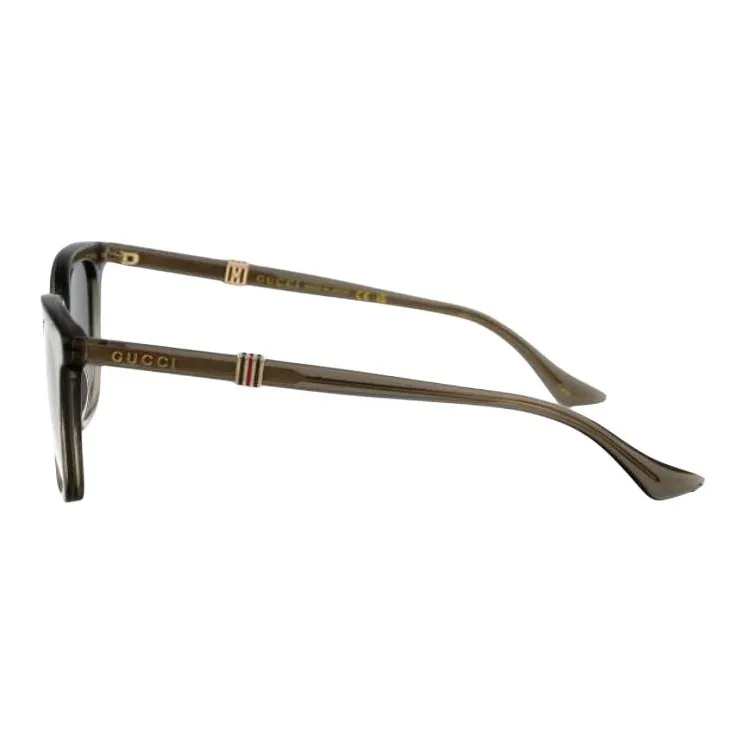 GUCCI Acetate Square Sunglasses Men's Gray-2