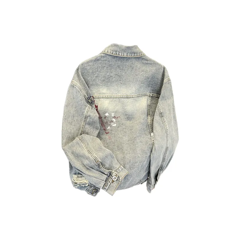 FORCEPULR Denim Jacket Unisex Blue-1