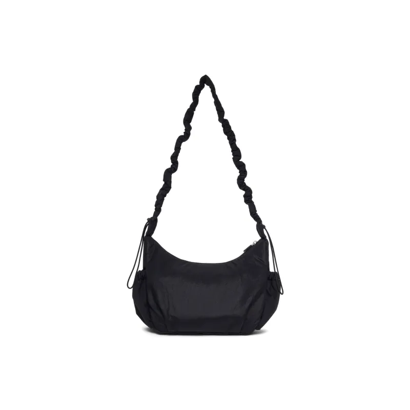 MLB New York Yankees Polyamide Zip Closure Solid Color Shoulder Bag Crossbody Bag Regular Unisex Black-1