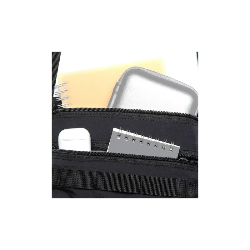 Lee Nylon Shoulder Bag Mini Unisex Black-4
