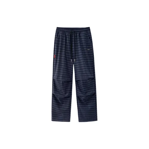 Coke Casual Pants Unisex Navy Blue