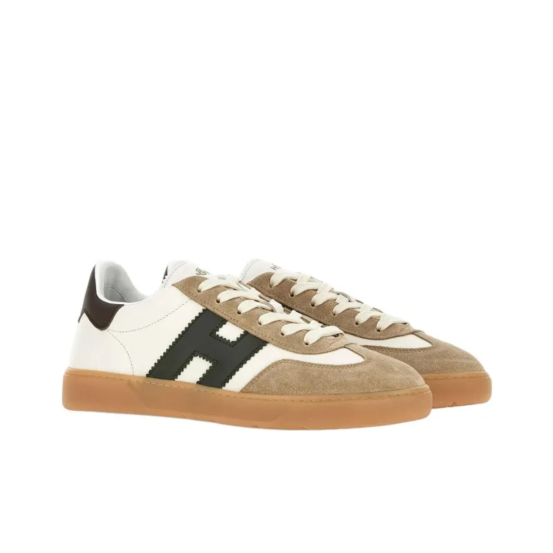 HOGAN Cool Round Toe Lace Up Sneakers-1