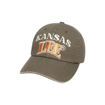 Lee Cotton Baseball Caps Unisex Khaki
