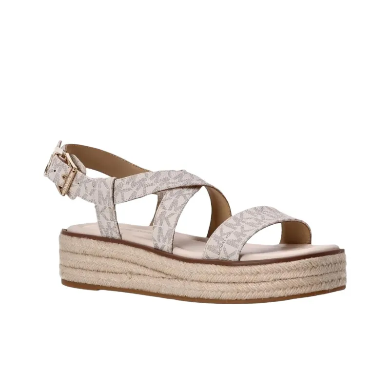 MICHAEL KORS Strap Sandals 4.4cm Women's Beige-1