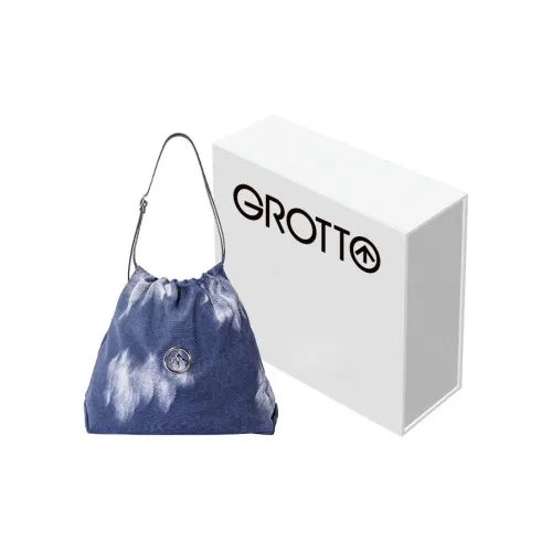 GROTTO 숄더백 데님 블루 여성