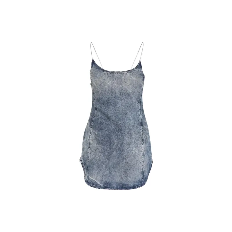 DIESEL De Dra Frayed Detailed Mini Dress-1