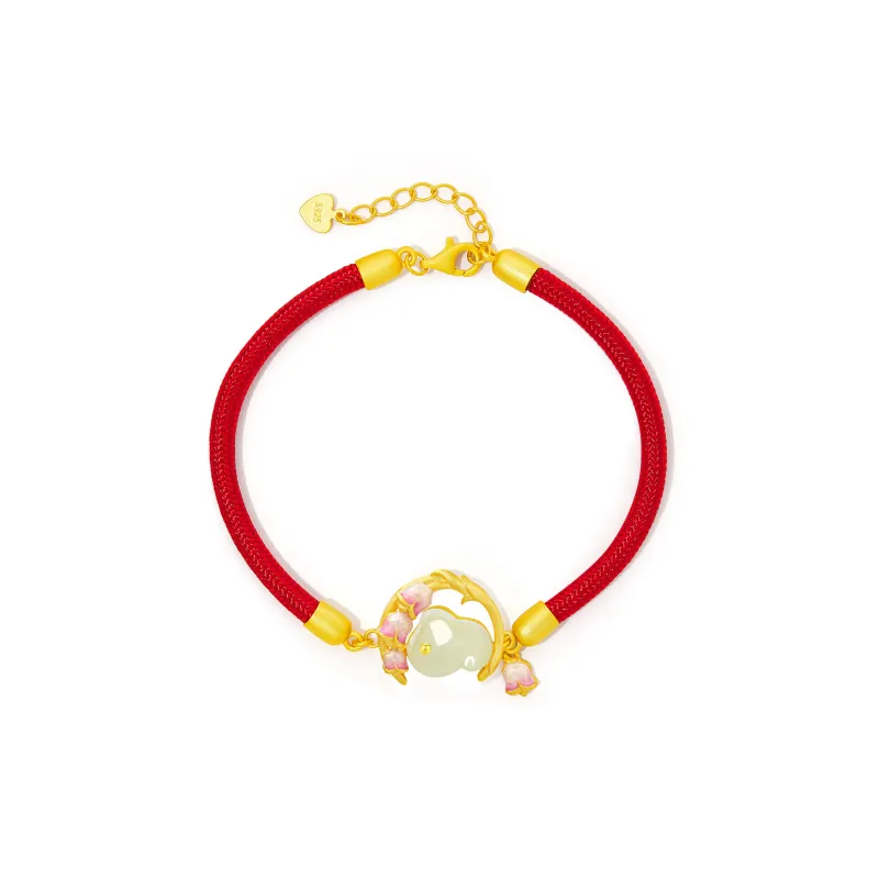 MOLADY Hetian Jade Bracelets Green Jade Women's-0
