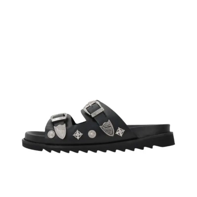 TOGA VIRILIS Slide Slippers Men's Black-0