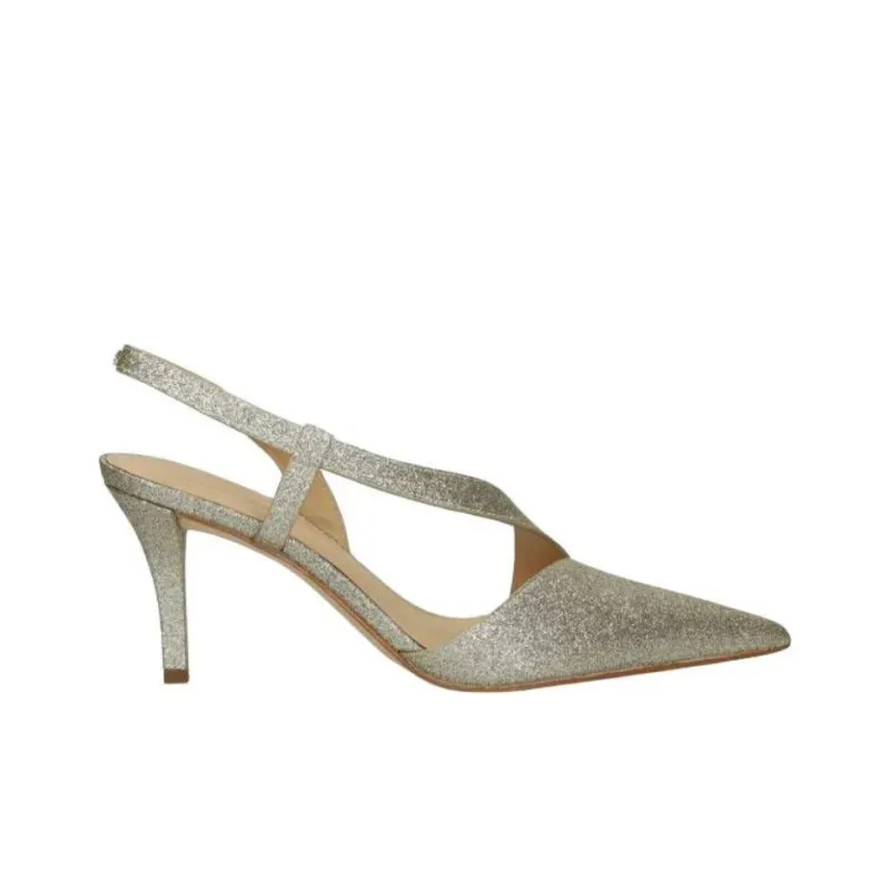 MICHAEL KORS Slim Heel High Heels Women's Silver-1