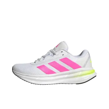 Adidas Galaxy 7 Anti Slip Wear Resistant Low Top Casual Running Shoes Women's White Pink