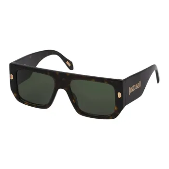 Just Cavalli Plastic Rectangular Sunglasses Women's Tortoiseshell