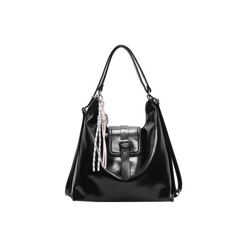 MingLu PU Backpack Shoulder Bag Women's Multicolor