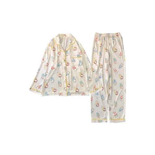 YUZHAOLIN Pajama Set Women's Apricot
